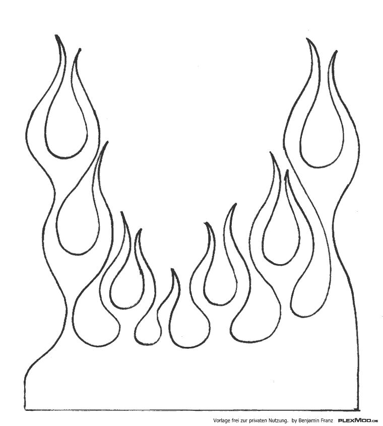 Vorlagen für Flammen etc. - Casemodding, DIY & Co - plexmod | Forum